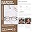 FONHCOO Blue Light Blocking Glasses Women Men Computer Eyeglasses,TR90 Fashion Round Transparent Anti Blue Light Glasses with Anti Eyestrain & UV Glare for Gaming & Reading (Tortoise)