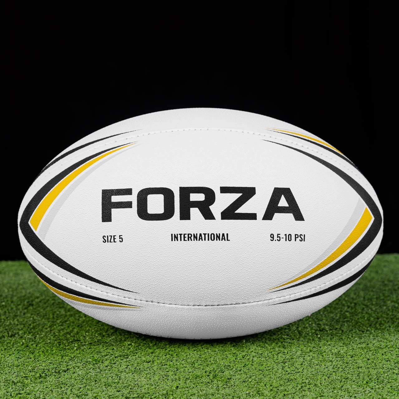 FORZA International Match Rugby Ball - Rugby League Ball | 2 Sizes | Multiple Pack Sizes