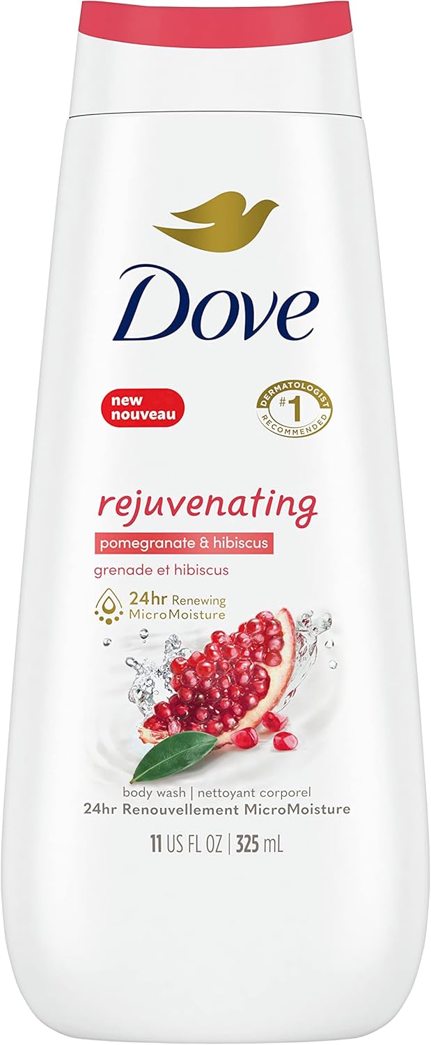 Dove Rejuvenating Body Wash for renewed, healthylooking skin