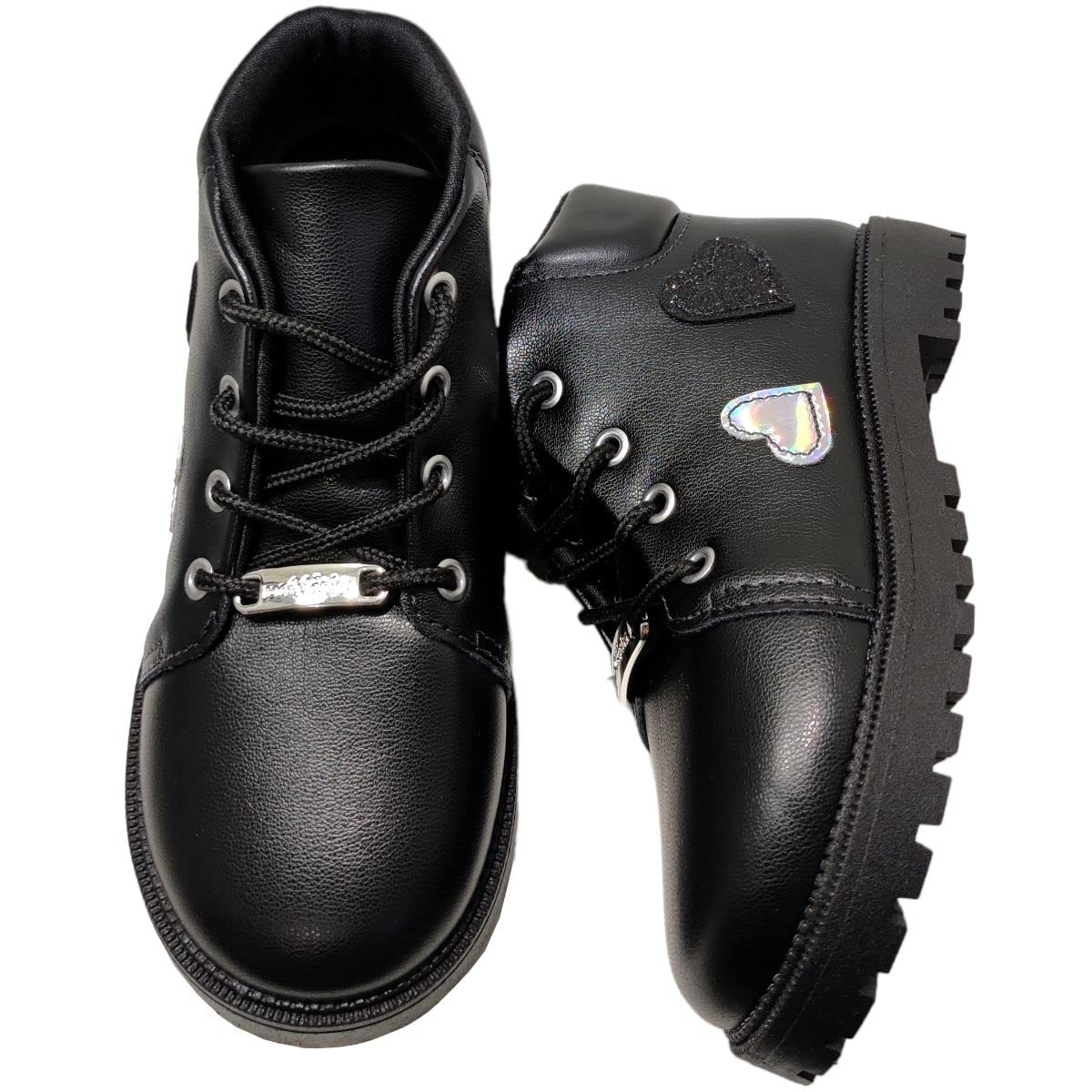 Bota Coturno Infantil Menina Tratorado Corações Molekinha 2126.521 em promoção! Veja a oferta e mais achadinhos de Botas 6 Hoje é o melhor dia para comprar Bota Coturno Infantil Menina Tratorado Corações Molekinha 2126.521 com aquele preço maroto! Promoção! Aproveite a oferta! 6