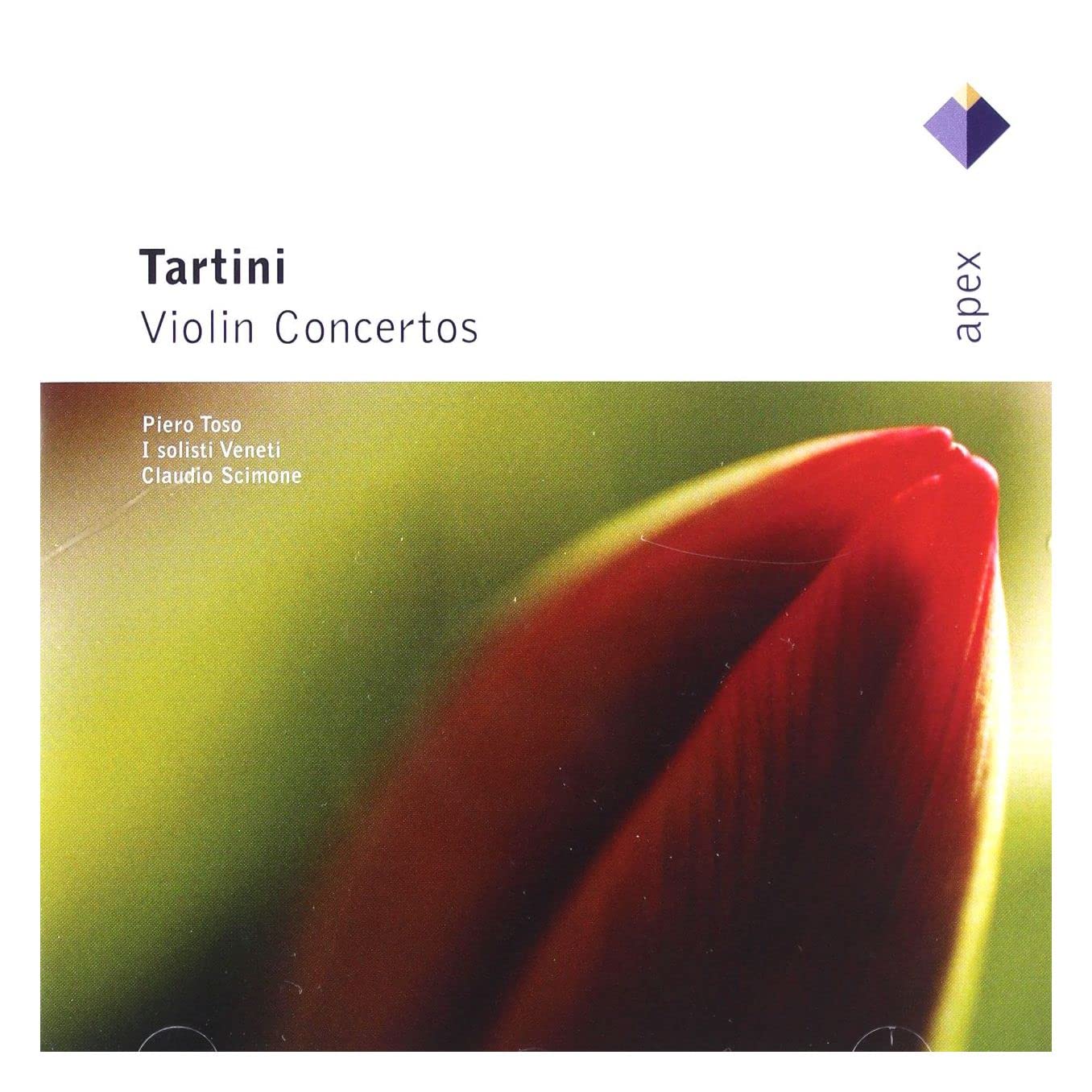 Tartini: Violin Concertos [Audio CD] TOSO / I SOLISTI VENETI / SCIMONE; TARTINI,GIUSEPPE; SCIMONE,CLAUDIO and I SOLISTI VENETI