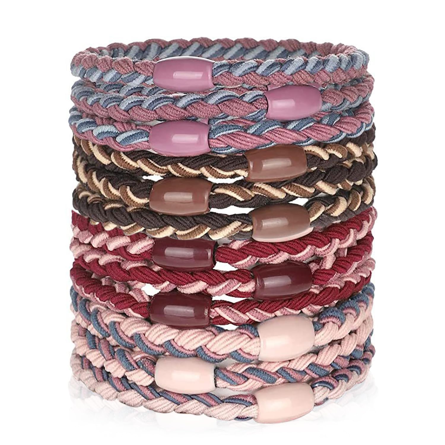 12 Pcs Boho Hair Ties