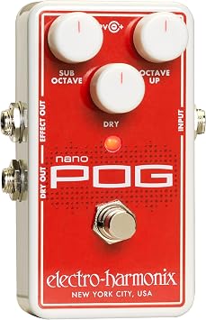 Electro-Harmonix Nano POG Polyphonic Octave Generator Pedal