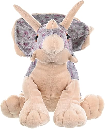 Miniatura 2 de Wild Republic CK-mini Triceratops Animal de peluche de 8 pulgadas , 12", Multicolor