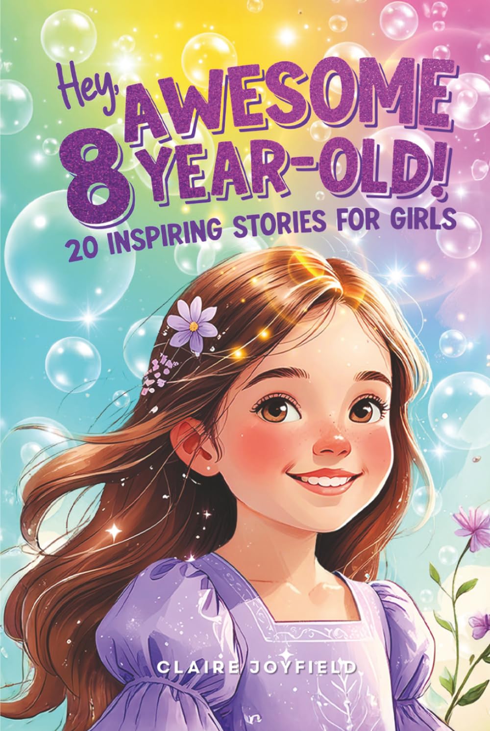 Hey Awesome 8-Year-Old! 20 Inspiring Stories for Girls: Uplifting Tales of Confidence, Courage, Friendship, Kindness, and Believing in Yourself (Hey Awesome! Series) (Hey You are Awesome!)