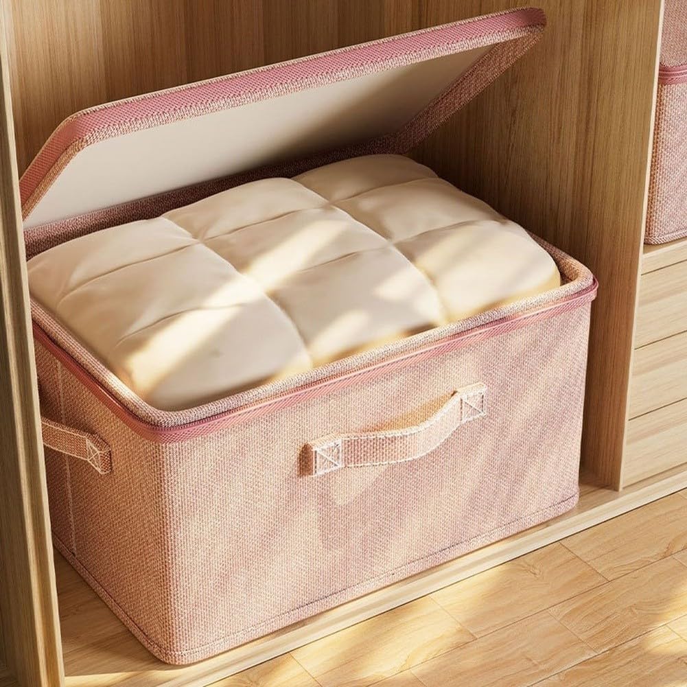 Faltbare Kleiderbox Groß Raumsparend Stoff Organizer(B)