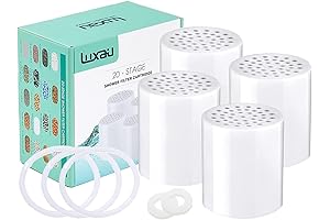 20-Stage Replacement Shower Filter Cartridge