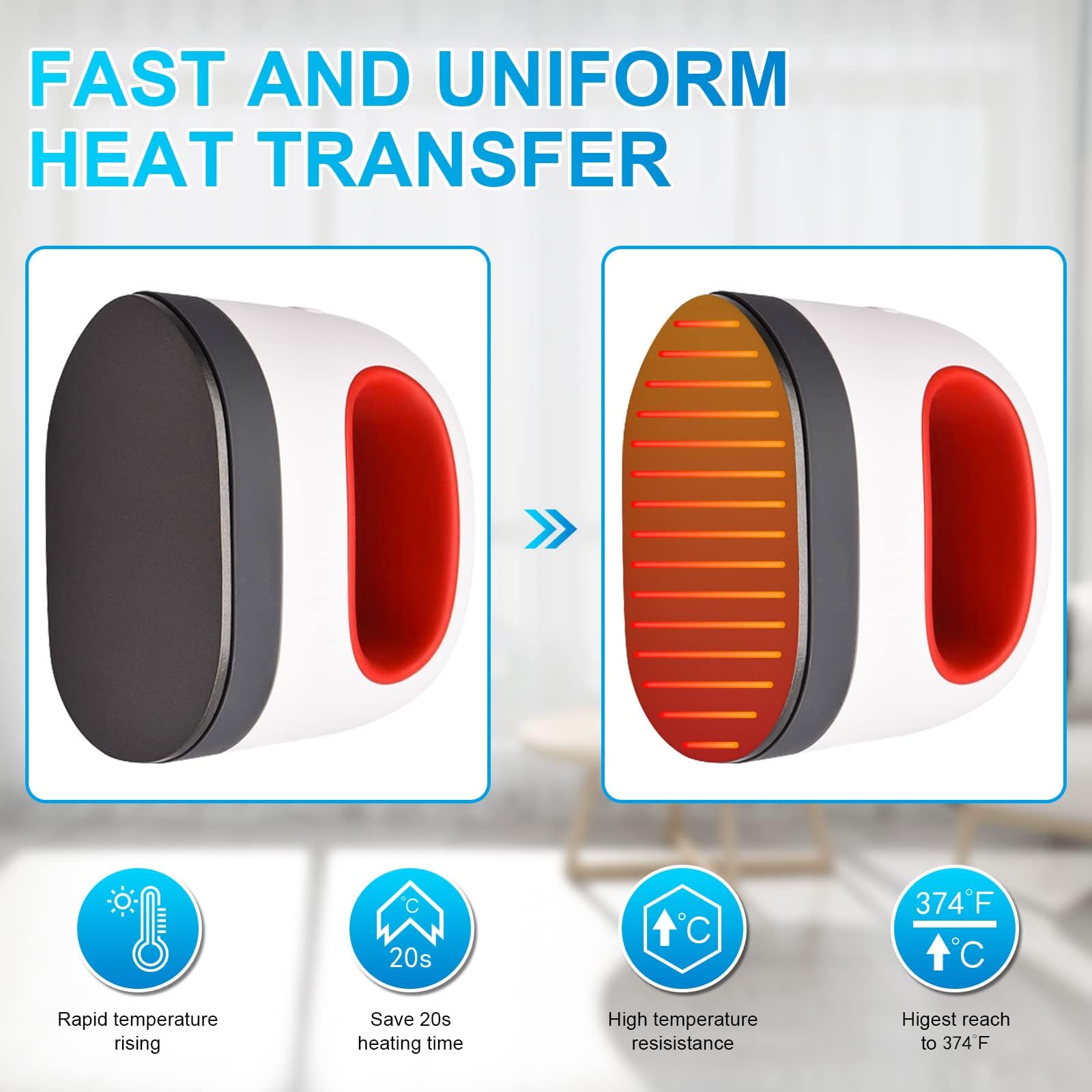 Pressa a Caldo Mini Macchina per Stirare Termopressa Stampante per Tessuti Pressa Stampa a Caldo per Il Calore per Magliette, Vestiti, Borse, Tappetini per Il Mouse, Cappelli