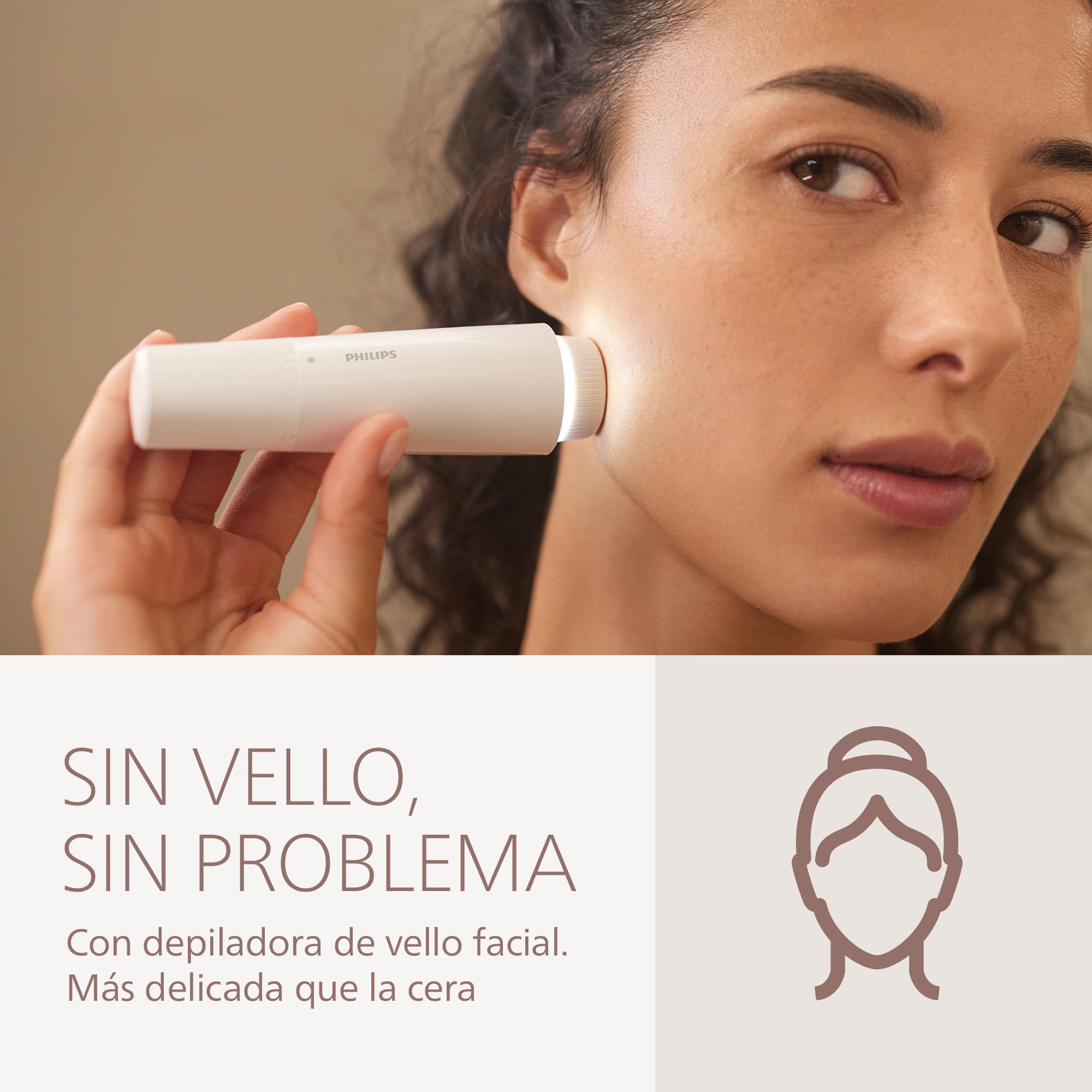 Afeitadora Philips Serie 8000 - Afeitadora sin cable para uso en seco y en mojado, sistema de 3 cuchillas, luz LED, para la cara, las piernas, el cuerpo y la zona del bikini, Modelo BRL159/00