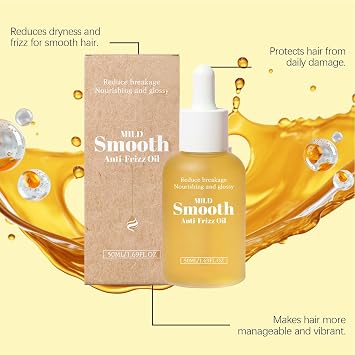 Nourish Hair Oil Dryness Care Refreshing Floral Scent Liquid