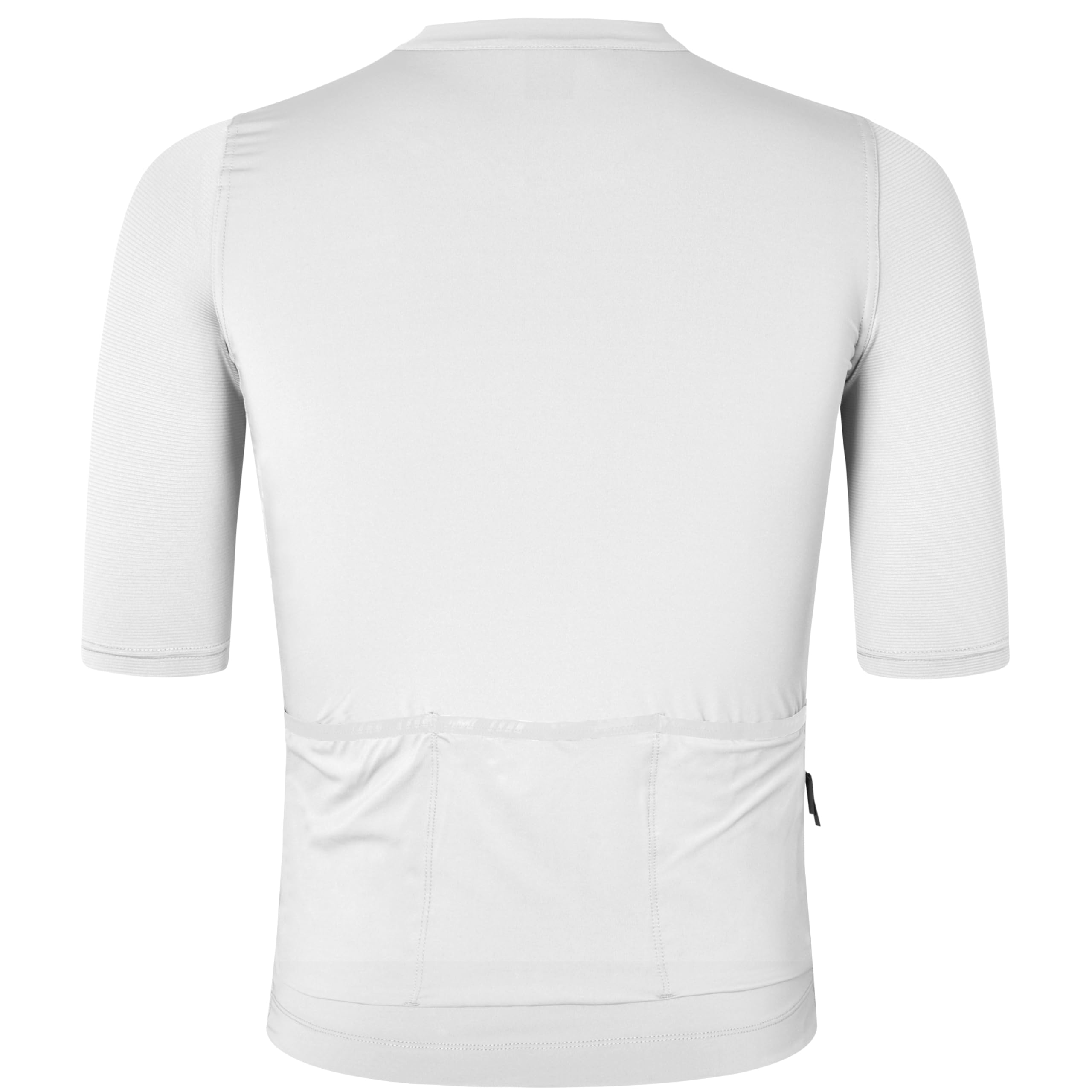 GripGrab PACR Radsport Kurzarmtrikot Herren - Sommer Rennrad Aero Trikot | Leichtes UV-Schutz Radtrikot mit UPF 50, Mesh-Gewebe für Hitze, 3 Rückentaschen & Reißverschlussfach, Raw-Cut-Ärmel Design