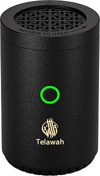 Portable mini Incense Burner, Rechargeable USB Aroma Diffuser, Electric Incense Burner, Muslim Home Decor.