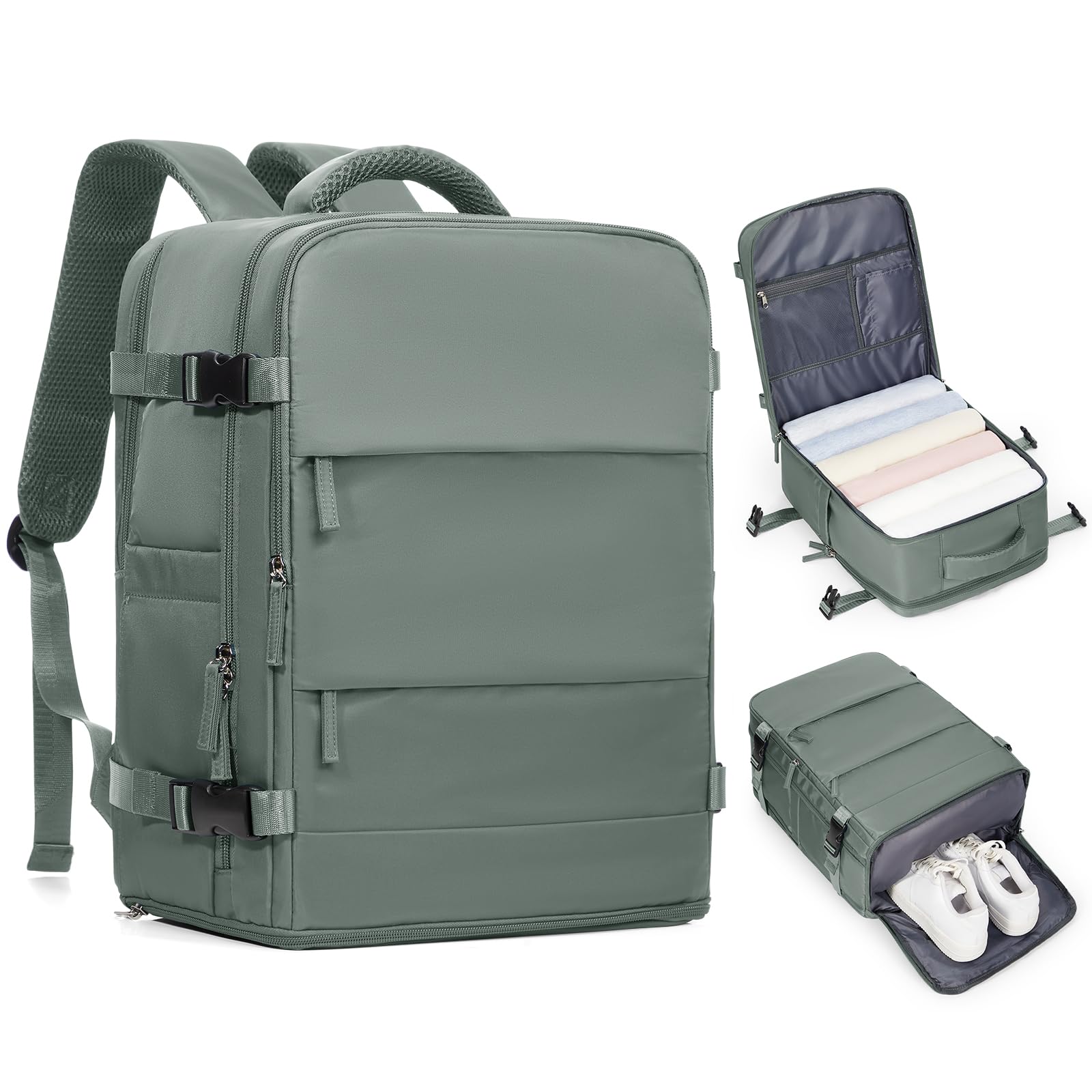 Travel Backpack for Women Airline Approved Carry on Backpack for Airplanes Mochila De Viaje Spirit Airlines Personal Item Bag 18x14x8 Personal Item