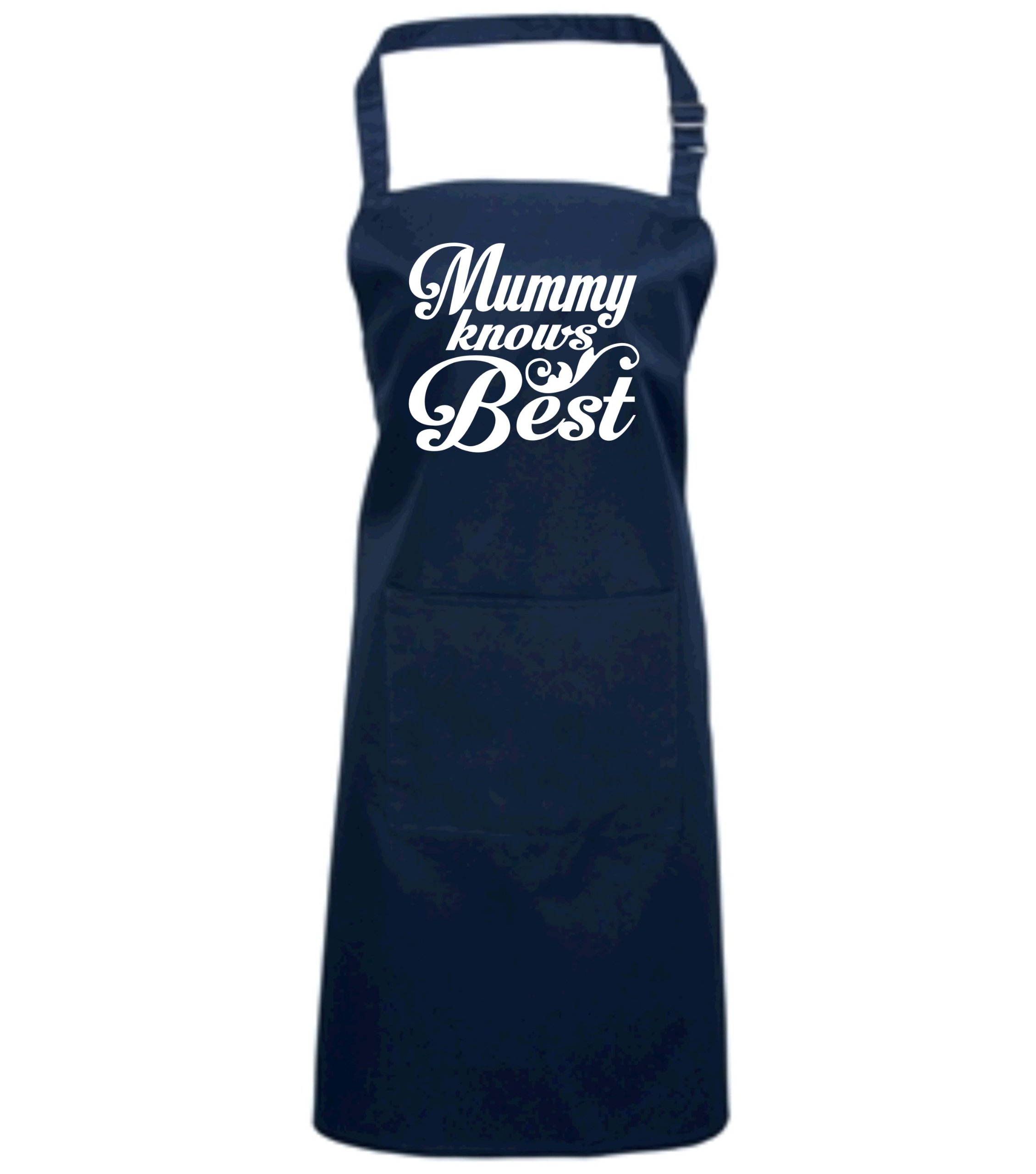 Edward Sinclair MUMMY KNOWS BEST' Navy Apron