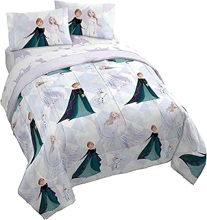 Jay Franco Disney Frozen 2 Spirit 5 Piece Queen Size Bed Set ~ Includes Comforte - Compare price