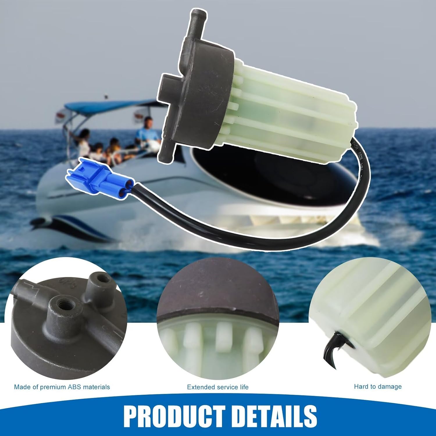 Marine Fuel Filter 6P3-24560-21-00 Fit for Yamaha 250HP 300HP 350HP, Replaces 6P3-24560-22-00 2011-2020