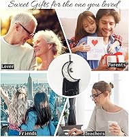 Vista 3 de Atrapasueños Atrapasueños de Luna con Luz, Atrapasueños Negro para Niñas y Niños, Decoración de Pared de Dormitorio, Decoración de Navidad