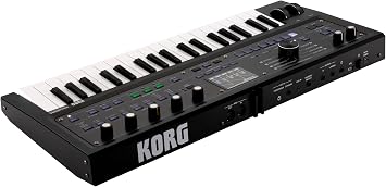 Korg microKORG 2 - 37 Tuşlu Analog Sentezleyici ve Vokal İşlemci - Sınırlı sürüm siyah