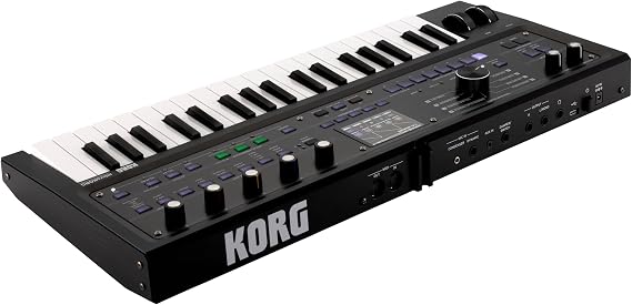 Korg microKORG 2 - 37 Tuşlu Analog Sentezleyici ve Vokal İşlemci - Sınırlı sürüm siyah