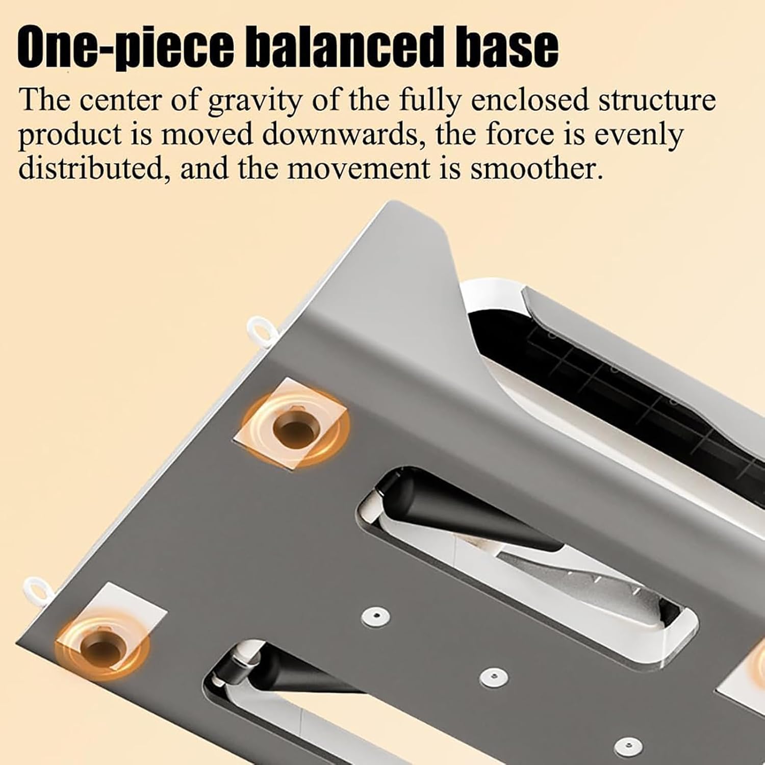 Compact Mini Elliptical Exerciser with LED Display, 100kg Capacity, 30lb Resistance, Ultra Quiet, Space-Saving Design for Home, Office, Gym Workouts