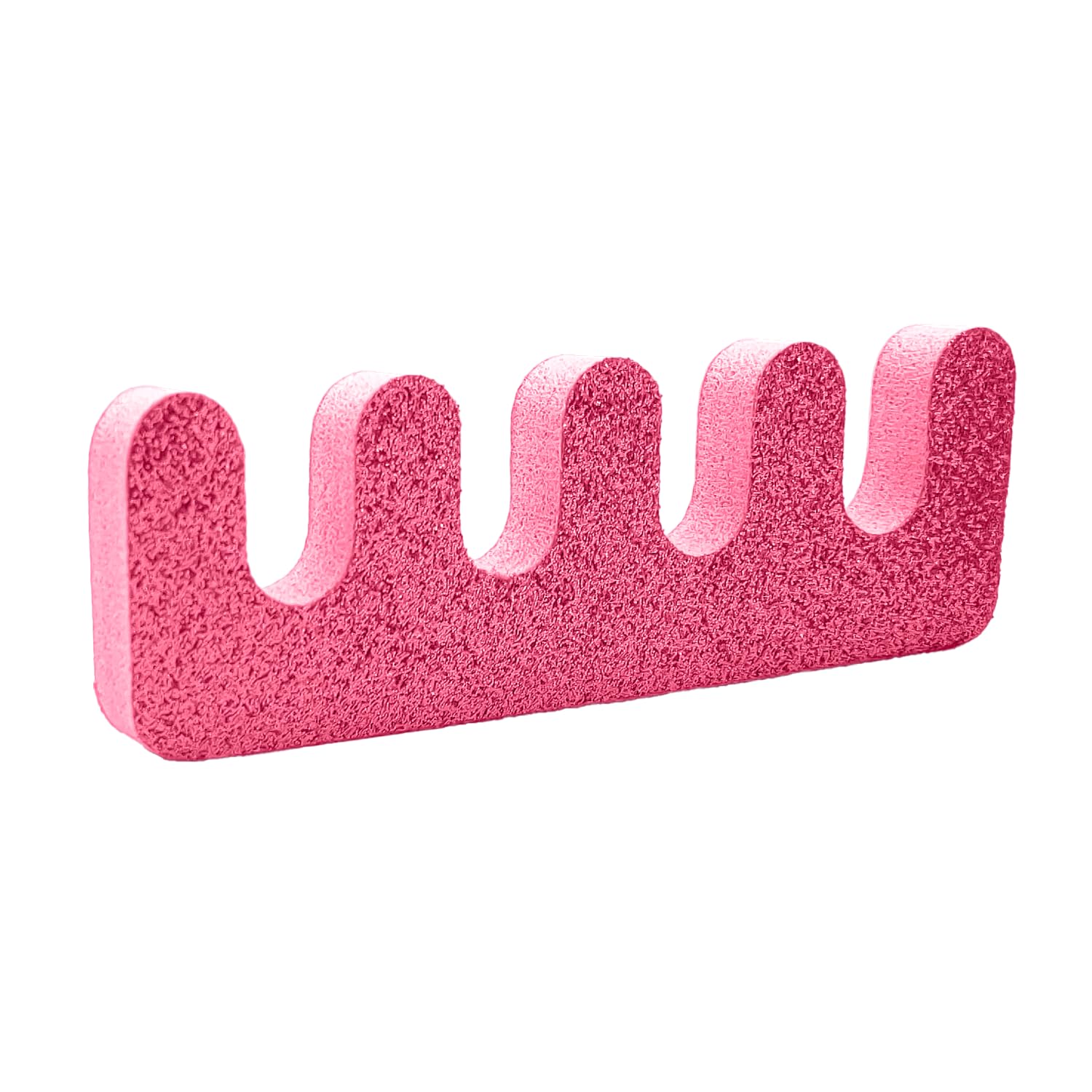 Separatore per Dita dei Piedi e delle Mani, 2 PZ Schiuma Morbida Foam Spugna Separa Dita Divisori per Smalto Unghie dei Piedi Nail Art, Separadita per Pedicure e Manicure (ROSA)