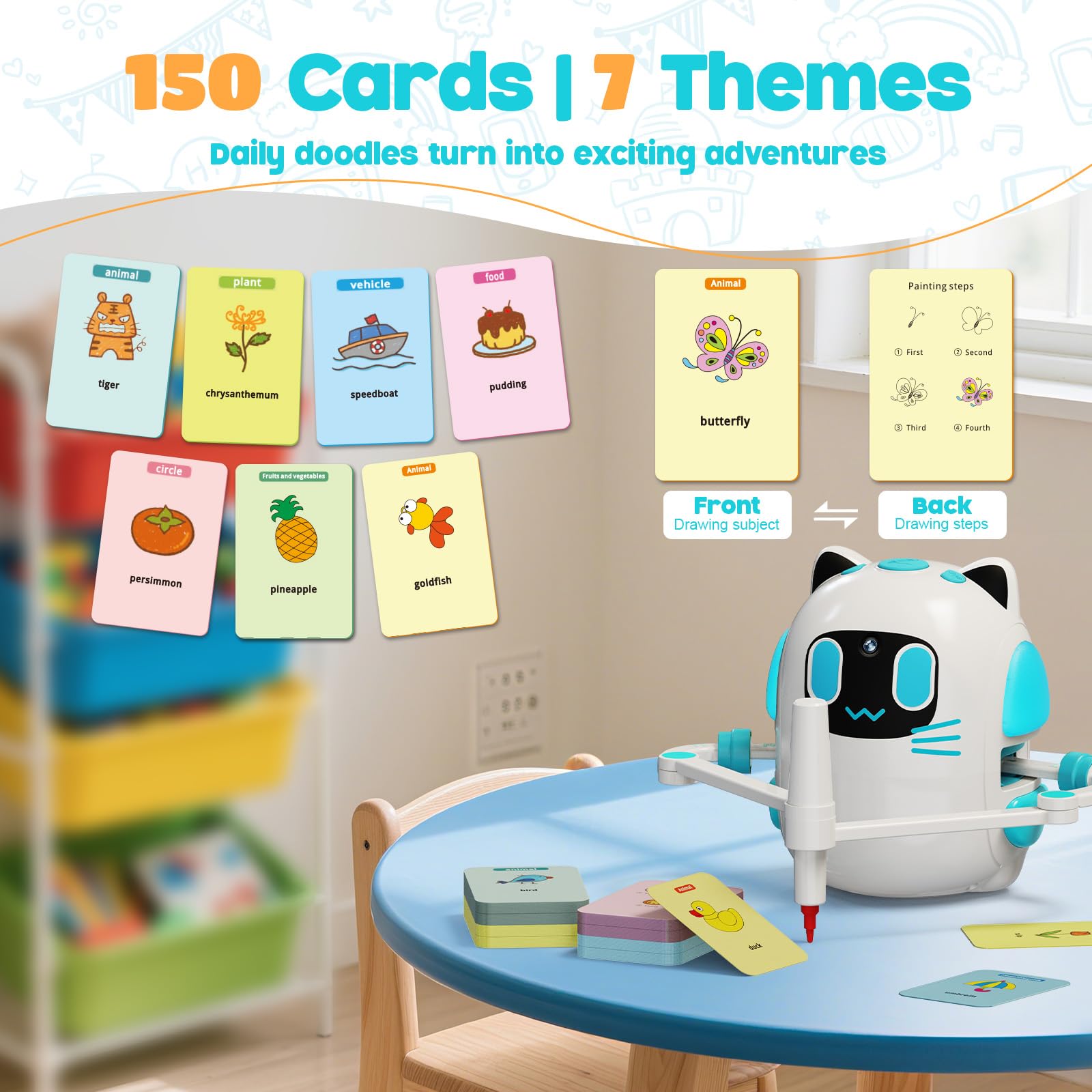 Robot da disegno intelligente per bambini