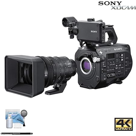 Amazon Com Sony Pxw Fs7m2 Fs7 Mark Ii 4k Xdcam Super 35 Camcorder Kit With 18 110mm Zoom Lens Basic Bundle Electronics