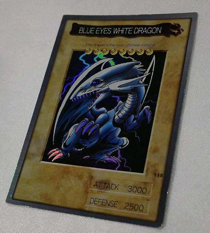Amazon Co Jp 遊戯王 初期 バンダイ Blue Eyes White Dragon 青眼の白龍 ブルーアイズホワイトドラゴン 英語版 スーパーレア ホビー 通販