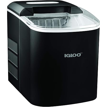 Igloo ICEB26BK Portable Electric Countertop 26-Pound Automatic Ice Maker, Black