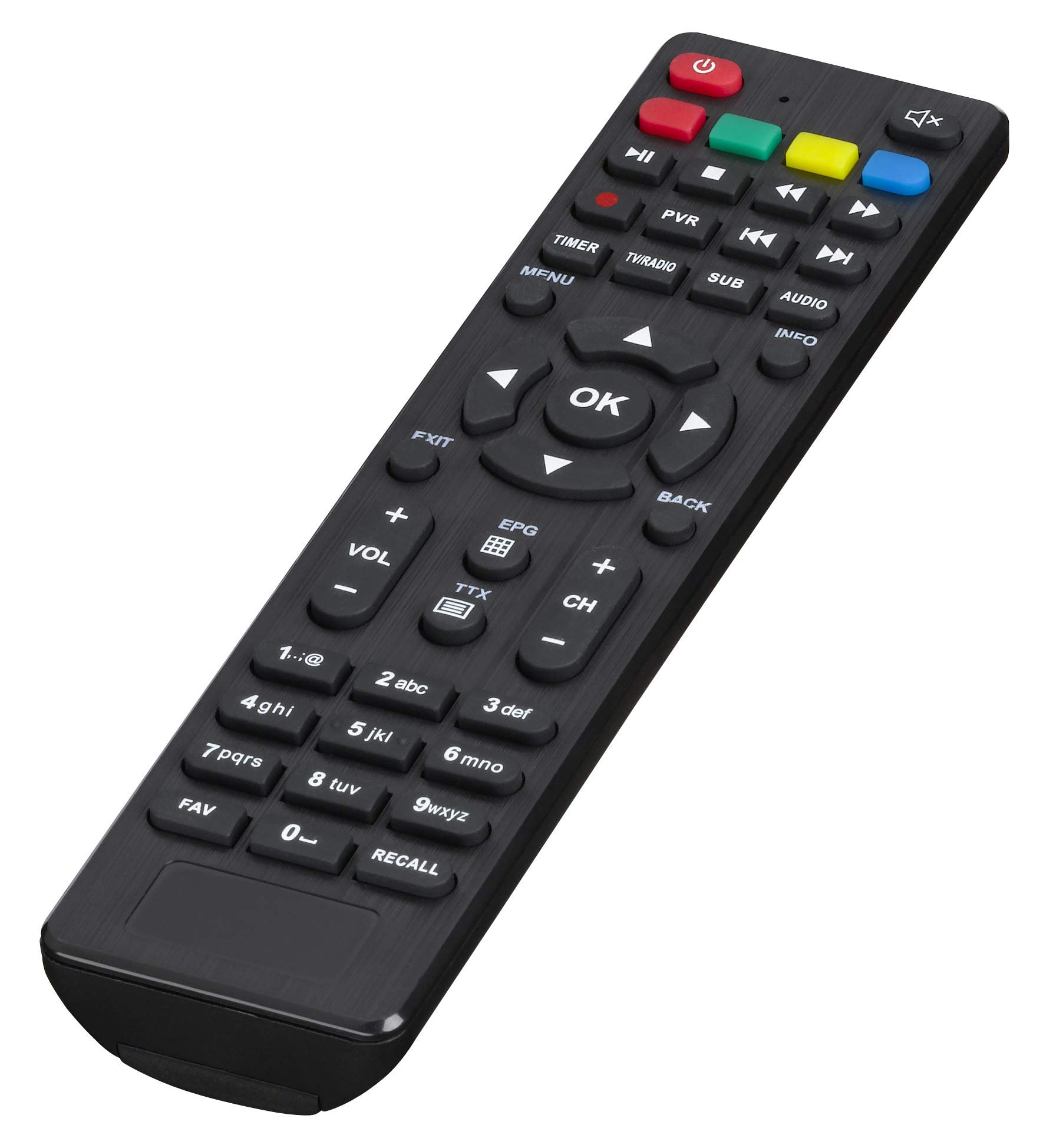 Wicked Chili DVBT2 antenne, compatibel met HD tv-ontvanger Samsung, Xoro, Dyon, TechniSat, digitale box, Freenet, magnetische voet voor binnen en buiten (sterke DVB-T2 HD-ontvangst, magneetvoet, 3 m