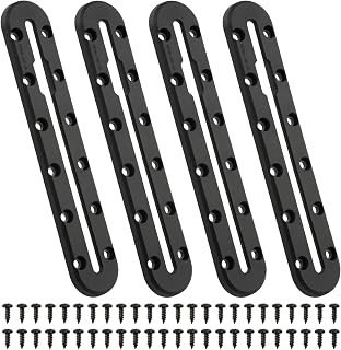 Kayak Track Mount Rails 4 Pack Low Profile Accessory Rail Kit
