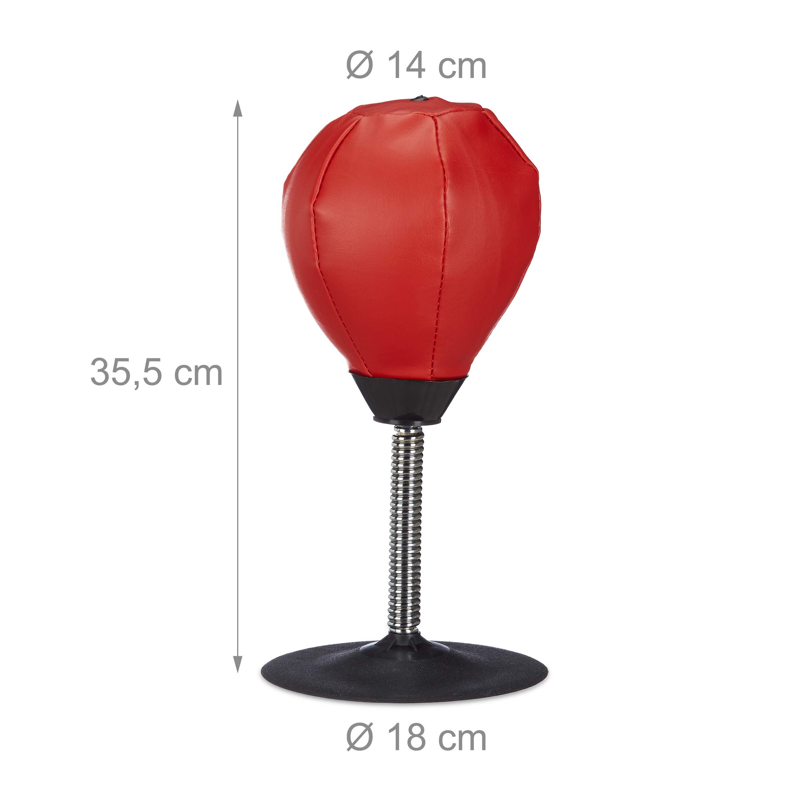 Mini Punching Ball Da Tavolo Con Ventosa E Pompa – Orsetto Divertente Per Alleviare Lo Stress In Ufficio E A Casa