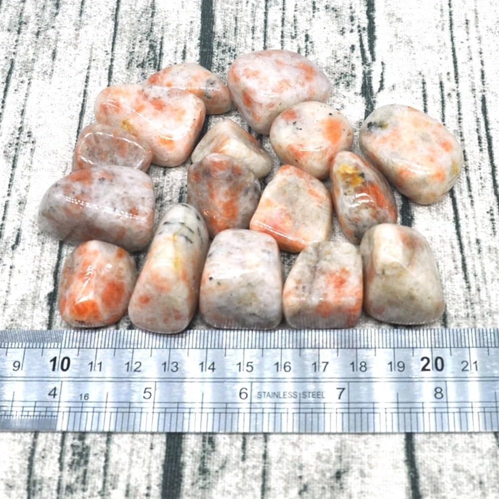 AtkitS Hermoso Piedra Solar Natural, Grava, tamaño de Muestra, Piedra caída Irregular, Cristal curativo Reiki, Mineral de Cuarzo, decoración for el hogar y el Acuario, Regalo (Size : 200g)