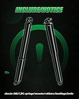 Vista 4 de SCITOO - Amortiguador trasero para Chevy compatible con Chevy 1996 1998 2000-2002 2007-2011 para Chevy Express 2500/3500,94 96 98 para Chevy K1500