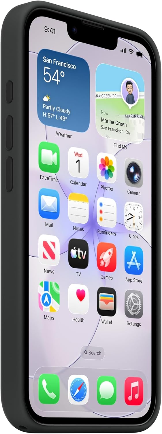 Apple iPhone 17e Silicone Case with MagSafe – Black ​​​​​​​