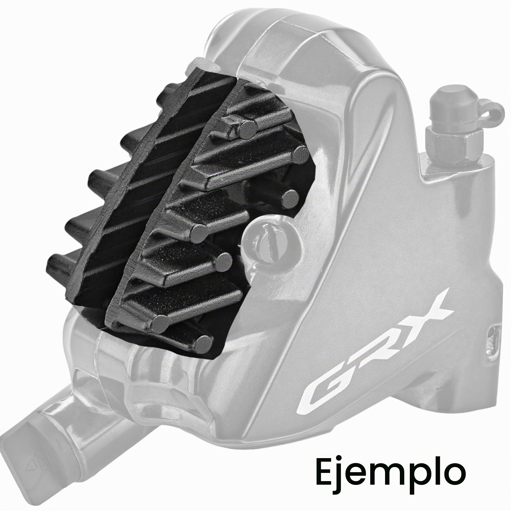 Pastillas de freno de disco originales BP-L05A-RF de resina, con aletas de refrigeración, compatibles con Shimano L03A Xt XTR 105 GRX Ultegra, 2 pares de tecnología Ice con Bleedblock
