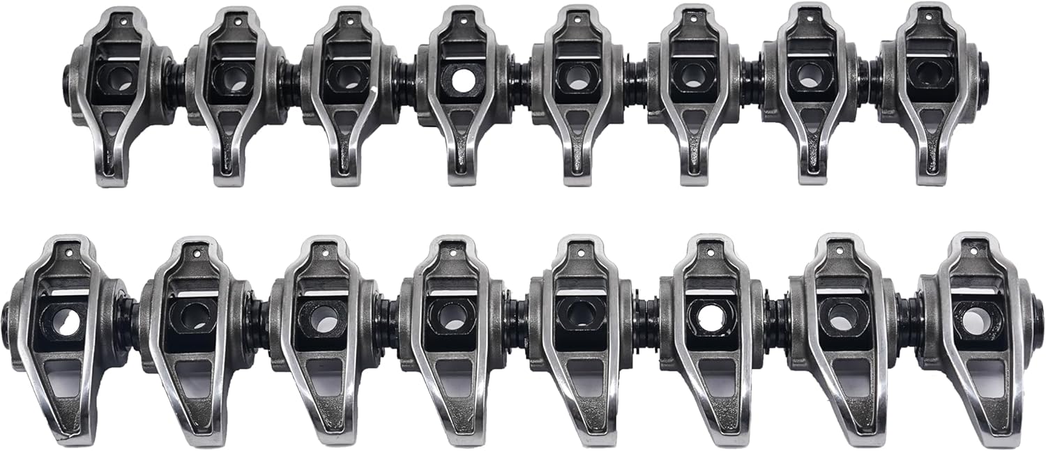 LS3 L92 6.0L 6.2L 1.7 Ratio Enhanced Rocker Arms Set with Upgraded Trunion Kit