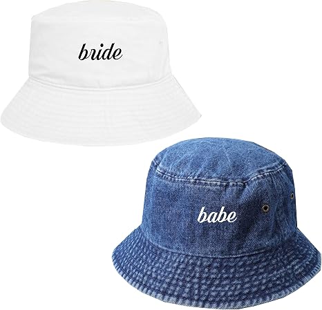 Bride Babe Bucket Hats, Bachelorette 