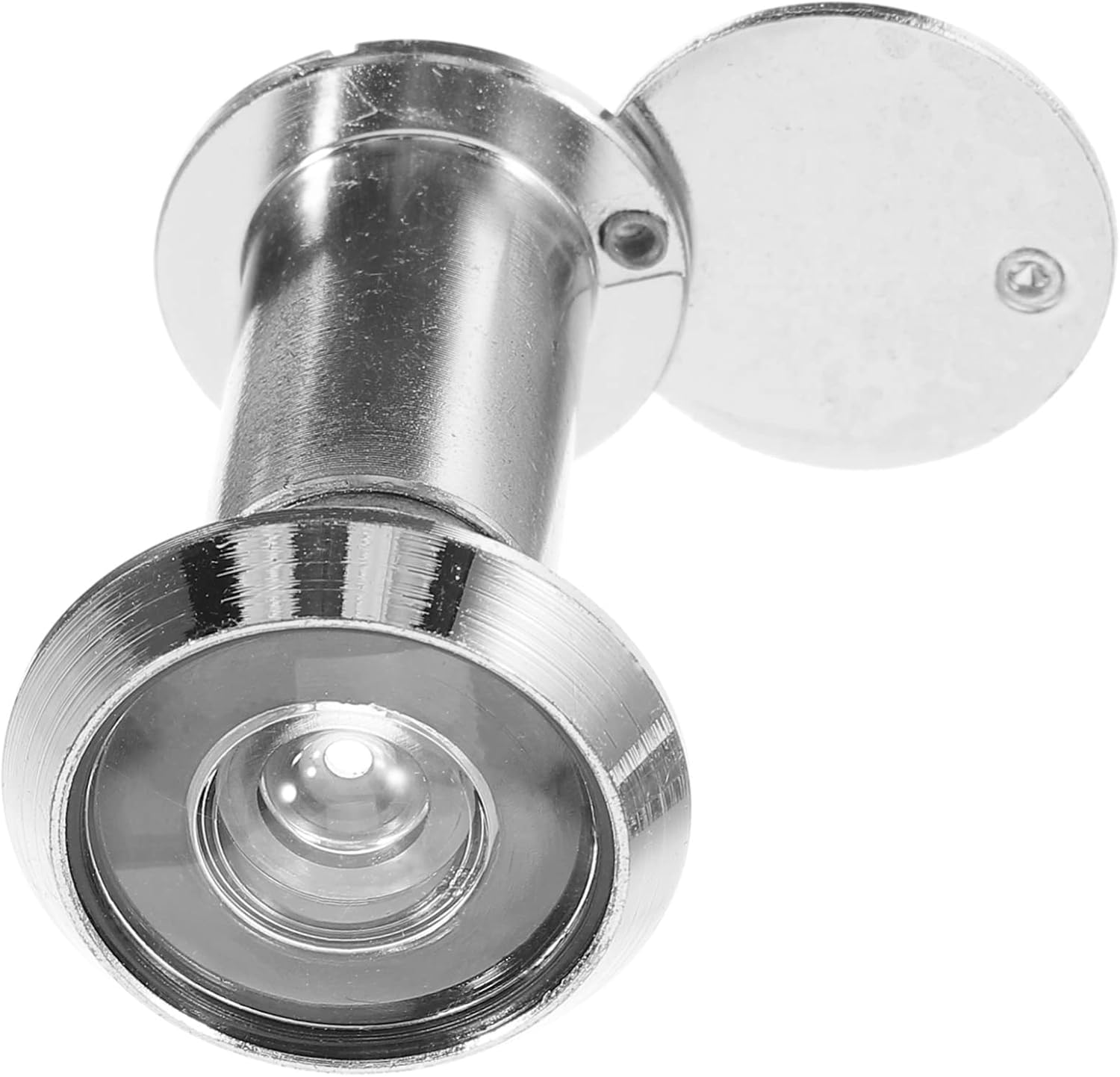 STOBOK Stainless Steel Door Viewer with Privacy Cover Wide Angle Peephole Viewer for Security Easy Installation for Doors High Privacy Protection
