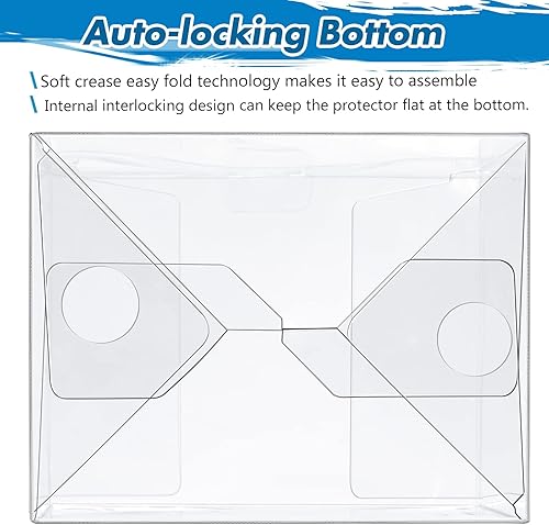 Miniatura 4 de Paquete de 100 fundas protectoras compatibles con Funko figuras de vinilo pop de 4 pulgadas, protectores transparentes, caja de exhibición