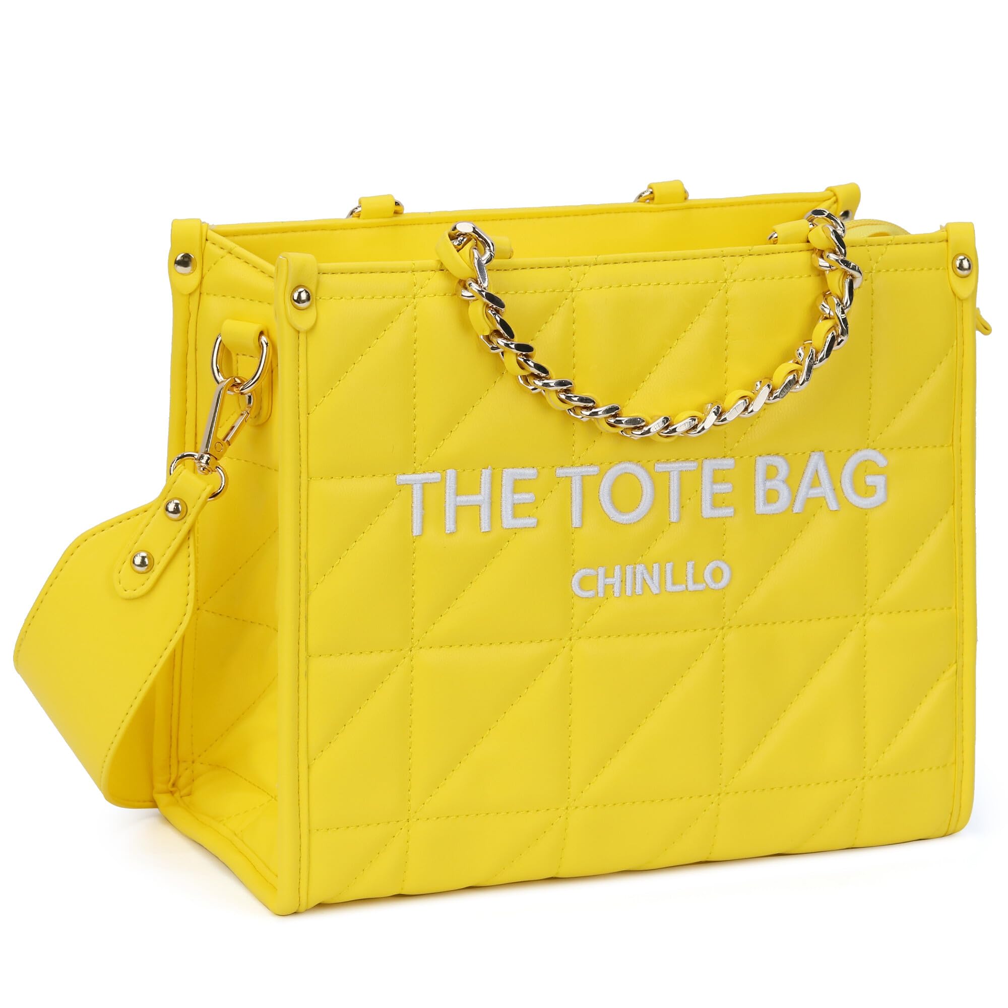 Chinllo Tote Bag for Women Top Handle Stachel Purse and Handbags with Shoulder Strap