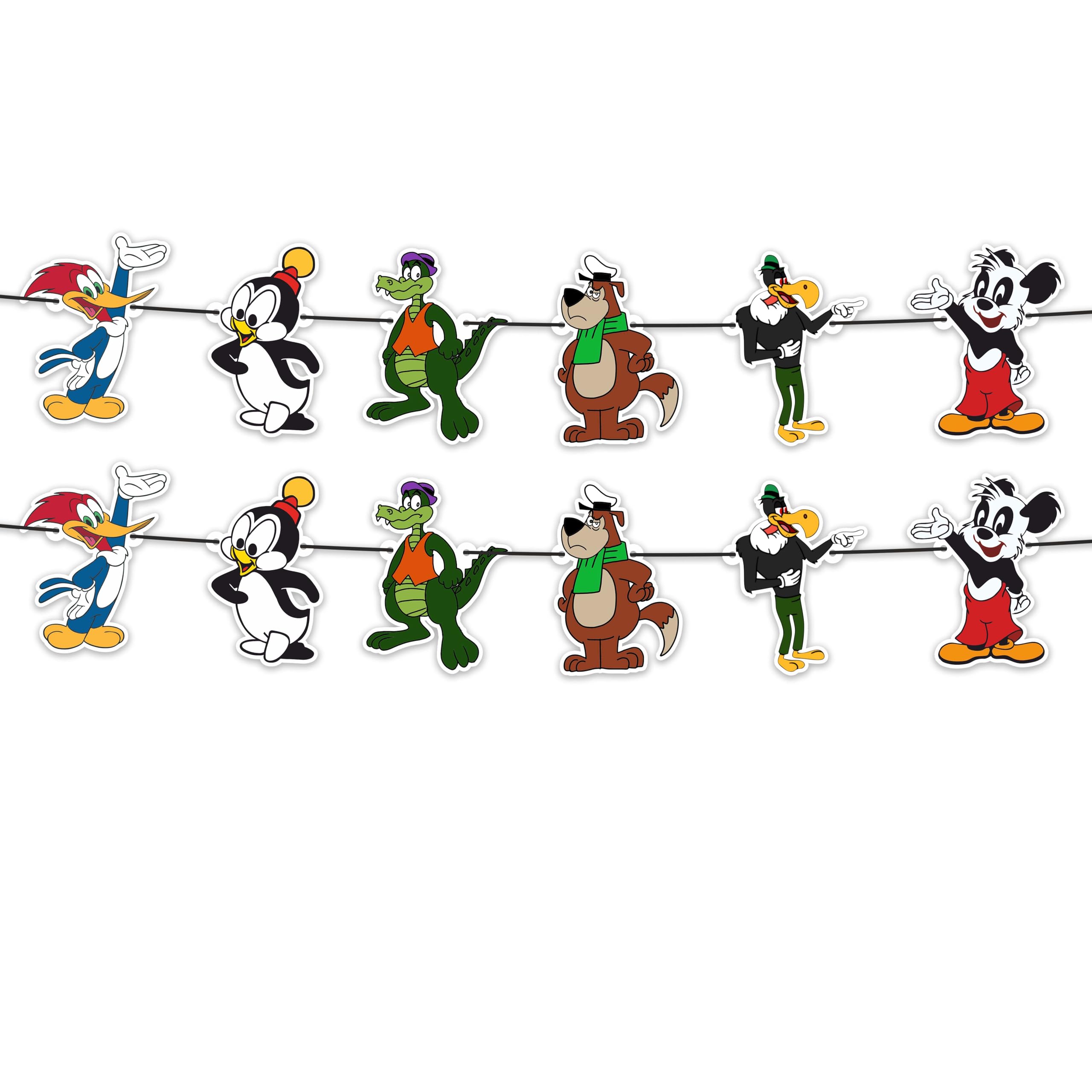 Guirlande de Peacker bois pour anniversaire et décoration de fête intérieure
