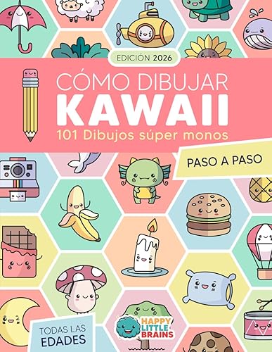 Cómo Dibujar Kawaii 101 Dibujos Súper Monos para Aprender a Dibujar Paso a Paso (Mundo Kawaii) (Spanish Edition)