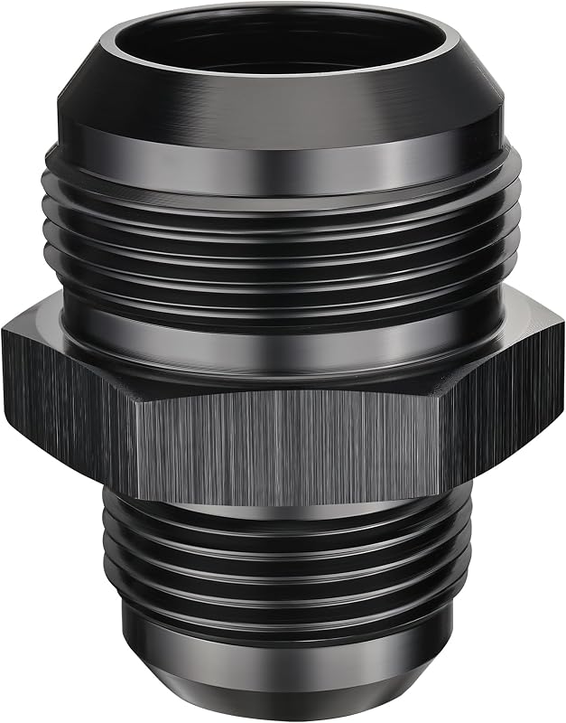Adaptador Redutor Reto EVIL ENERGY 20AN Macho para AN16 Macho em Alumínio Preto – 1 unidade