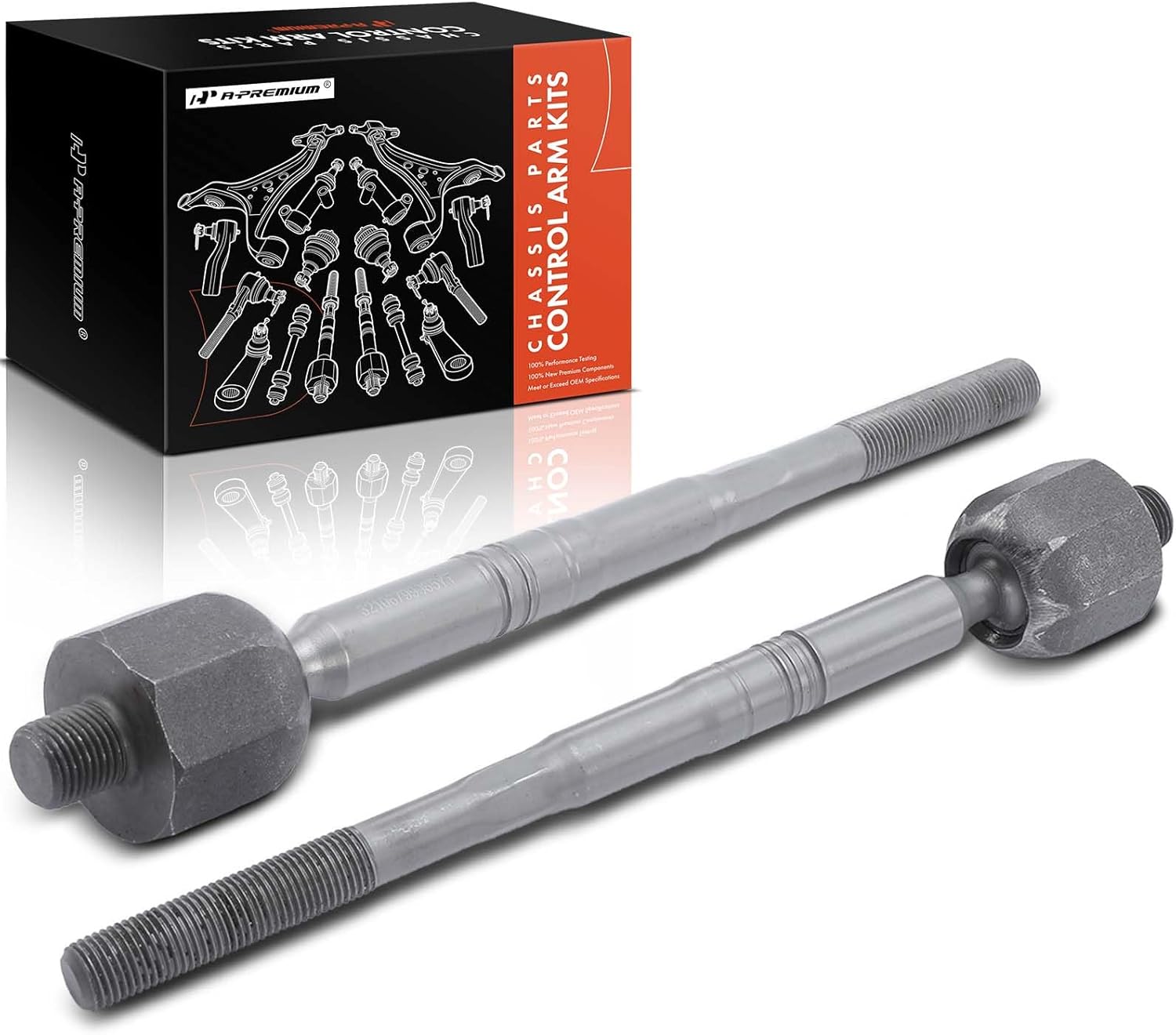 A-Premium 2 x Front Inner Tie Rod Ends, Compatible with BMW 320i 328d 328i 330e 330i 335i 340i & 428i 430i 435i 440i (Gran Coupe) & 228i 230i & ActiveHybrid 3 & M235i M240i, RWD Only