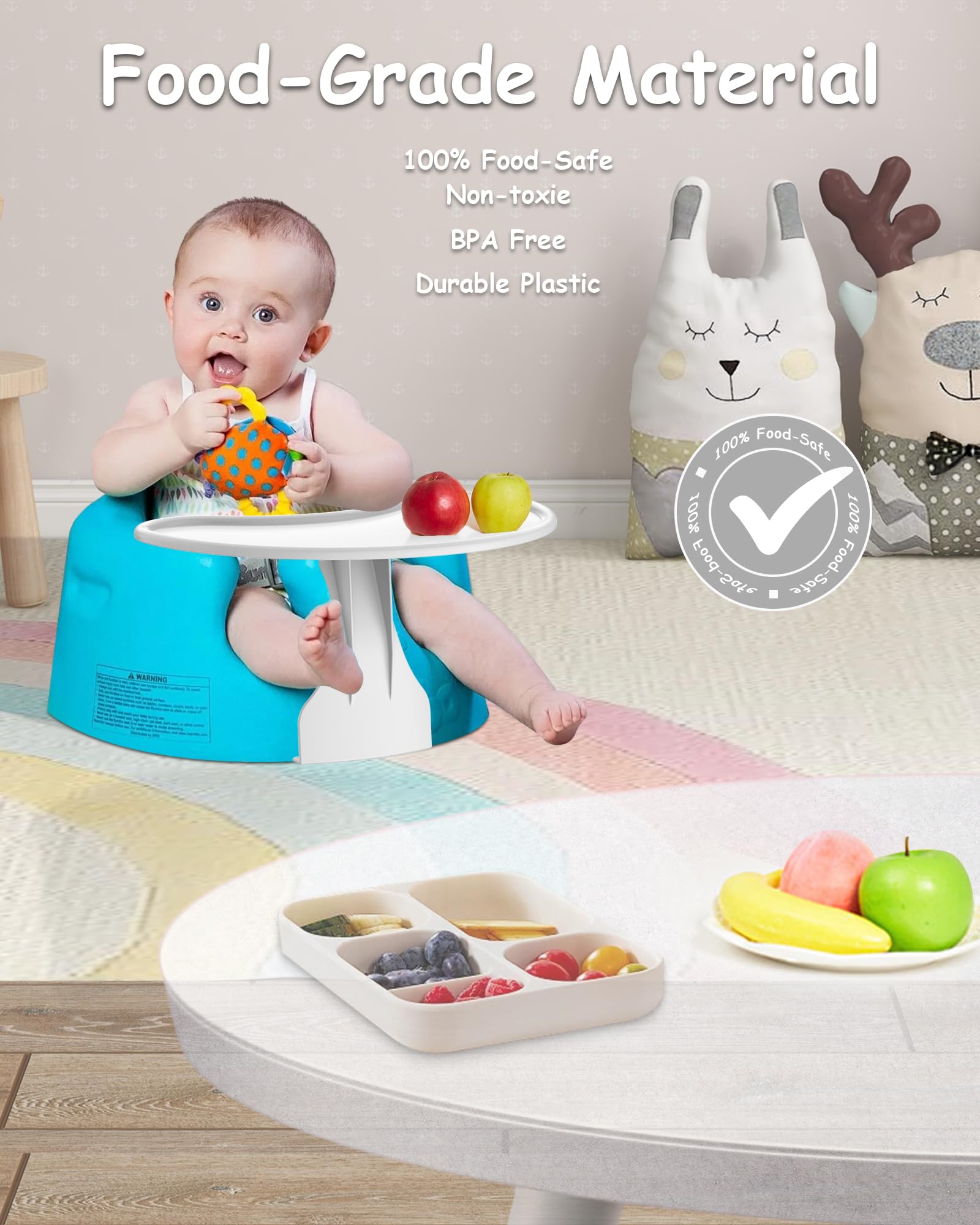 Accessorio vassoio compatibile con sedile da pavimento Bumbo