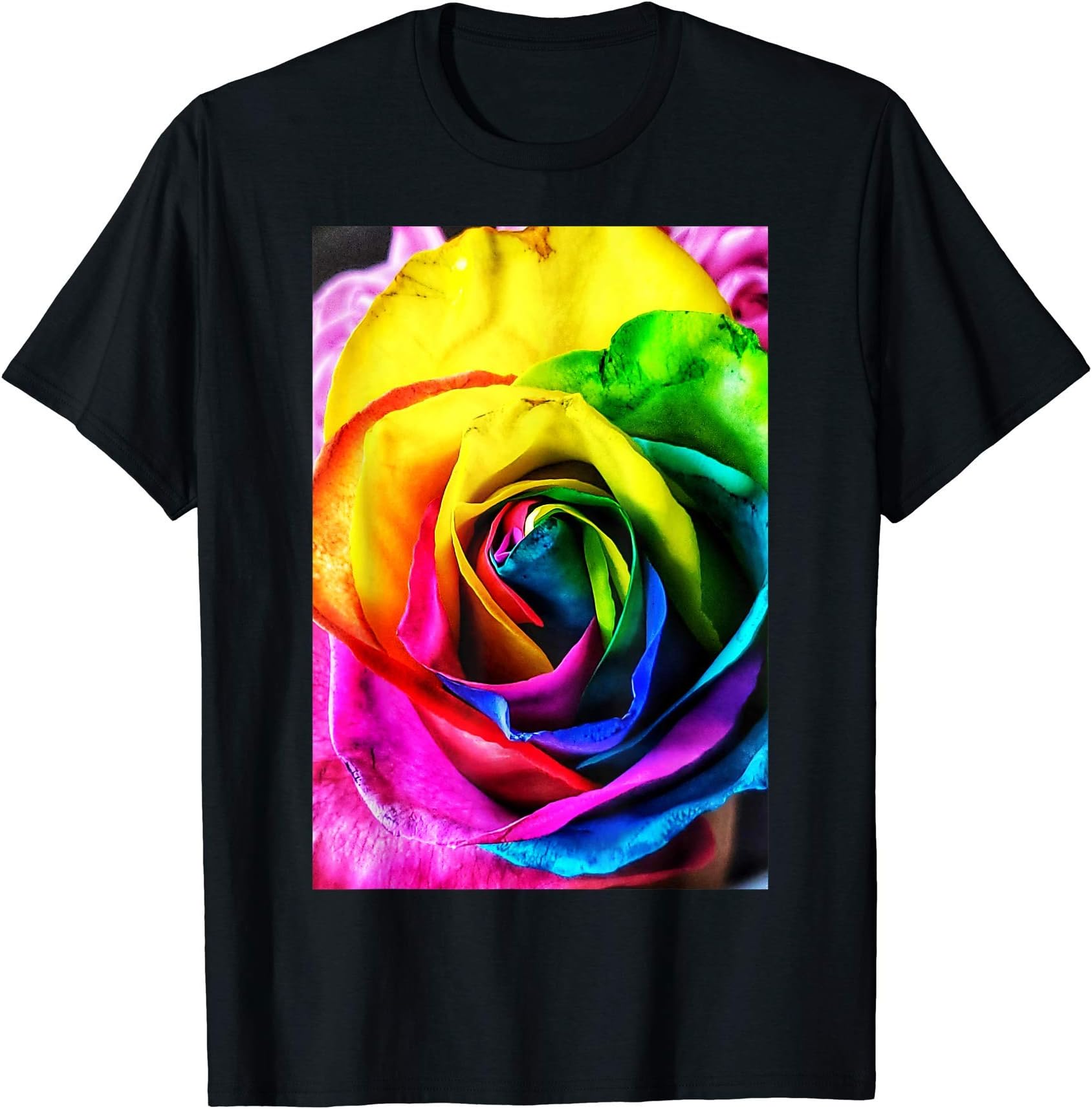 Rainbow Rose T-Shirt