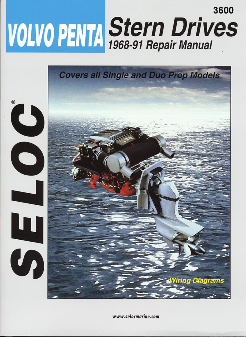 Sierra International Seloc Manual 18-03600 Volvo/Penta Stern Drives Repair 1968-1991 Single & Duo Prop Model