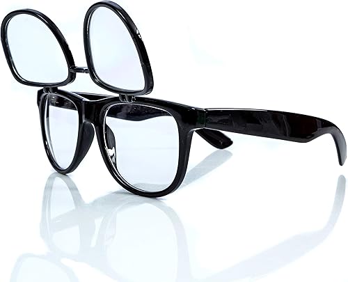 Miniatura 10 de Gafas transparentes de primera calidad con lentes de difracción  Ideal para festivales, luces, Raves, etc.