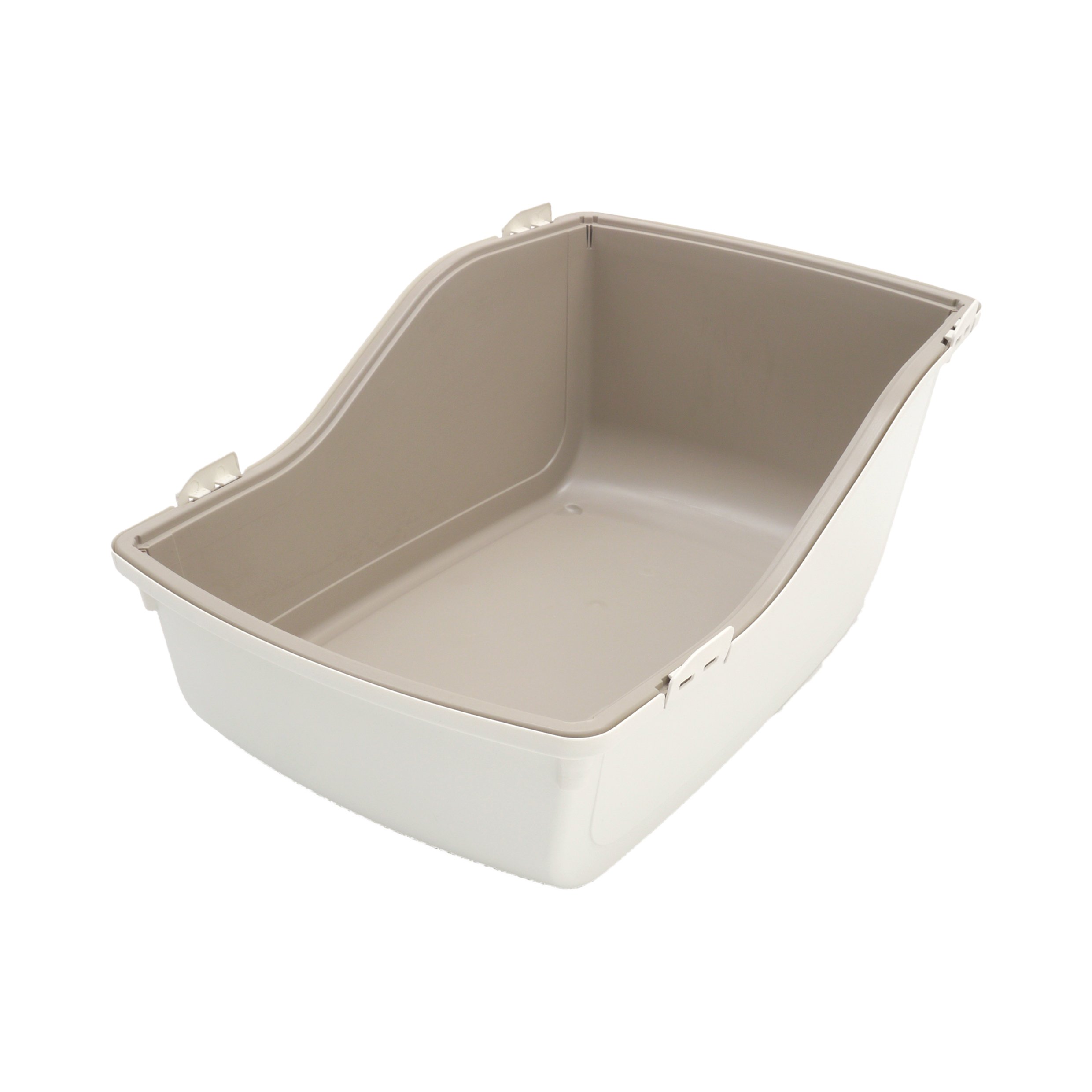 MP Bergamo Maison De Toilette Ariel Top Free + Pelle À Litiere pour Chat Beige Beige